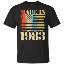 Made In Vintage Born In 1983 Retro Classic 34 Years Old 34th