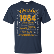 Vintage Born in 1984 33rd Birthday 33 Years Old Awesome Gift