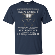 The Devil Don't Need To Ask- Born in September- Woman Tshirt