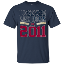 Vintage Awesome Legends Born In 2011 Aged 6 Years Old 6th