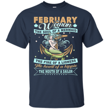 February Woman The Soul Of A Mermaid Shirt New Design