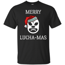 Funny Luchador Merry Luchamas Christmas T-Shirt