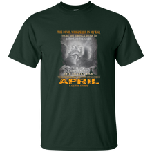The Devil - born in Aprily - the storm - T-shirt month gif