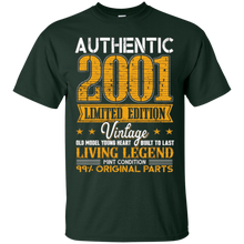 Legends Vintage Made In 2001 16th Birthday Gift 16 years old
