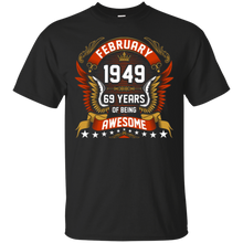 February 1949 69th Birthday 69 Years Old Gift T-Shirt