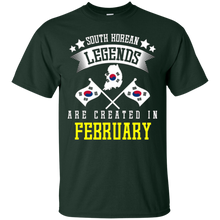 Funny South Korean Legends Are Created In February T-shirt