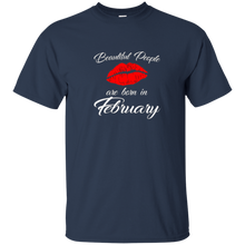 Beautiful People Lip Are Born In February T-shirt