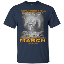 The Devil - born in March - the storm - T-shirt month gif