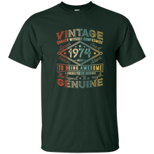 Vintage Genuine Retro Made In 1974 43rd Birthday Gift 43 yrs
