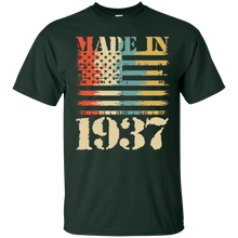 Made In Vintage Born In 1937 Retro Classic 80 Years Old 80th