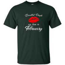 Beautiful People Lip Are Born In February T-shirt