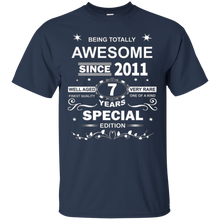 Awesome Since 2011 Special Edition 7th Birthday T-Shirt