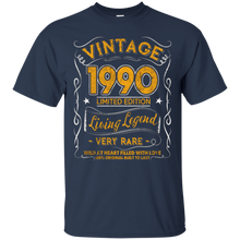 Vintage Born in 1990 27th Birthday 27 Years Old Awesome Gift
