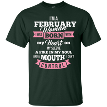Im a February Woman T Shirt | Cute Birthday Gift Idea