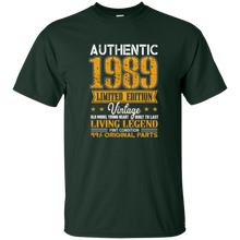Legends Vintage Made In 1989 28th Birthday Gift 28 years old