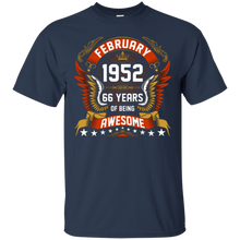 February 1952 66th Birthday 66 Years Old Gift T-Shirt