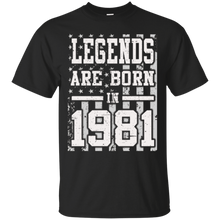 Vintage Legends Born In 1981 Birthday Gift 37 Years Old 36th