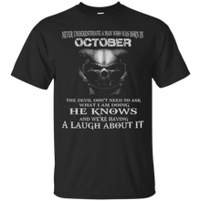 The Devil Don't Need To Ask - Born in November - Man T-shirt