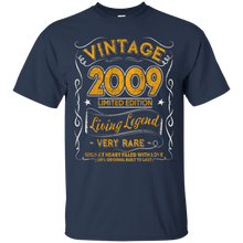 Vintage Born in 2009 8th Birthday 8 Years Old Awesome Gift