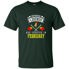 Funny Portuguese Legends Are Created In February T-shirt