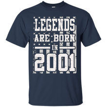 Vintage Legends Born In 2001 Birthday Gift 17 Years Old 16th
