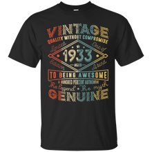 Vintage Genuine Retro Made In 1933 84th Birthday Gift 84 yrs