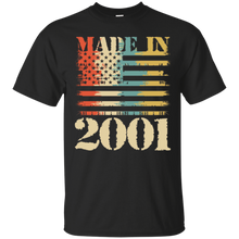Made In Vintage Born In 2001 Retro Classic 16 Years Old 16th