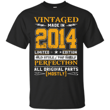 Vintage Made in 2014 3rd Birthday T-Shirt 3 Years Old Gift