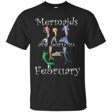 Mermaids Are Born In February Funny T Shirt