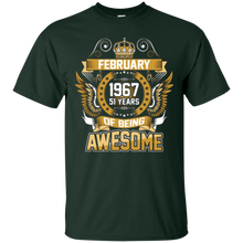 February 1967 51th Birthday 51 Years Old Gift T-Shirt