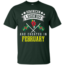 Funny Dominican Legends Are Created In February T-shirt
