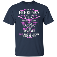 February Girl,Crazy, Sweet and Fun Birthday BDay Gift Shirt