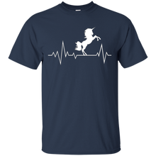 Unicorn Heartbeat T-Shirt Cute Magical Pulse Gifts