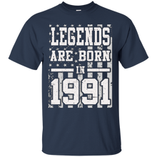 Vintage Legends Born In 1991 Birthday Gift 27 Years Old 26th