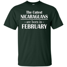 The Cutest Nicaraguans..Born In February- Birthday T-Shirt