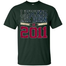 Vintage Awesome Legends Born In 2011 Aged 6 Years Old 6th