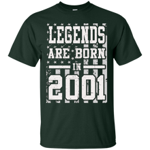Vintage Legends Born In 2001 Birthday Gift 17 Years Old 16th