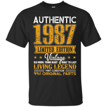 Legends Vintage Made In 1987 30th Birthday Gift 30 years old