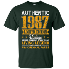 Legends Vintage Made In 1987 30th Birthday Gift 30 years old