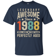 Awesome since 1988 30th Birthday T Shirt 30 Years Old