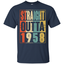 Straight Outta Retro USA 1958 59th Birthday Gift 59 Vintage