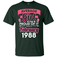 30th 1988 Funny Birthday Gift for women T-Shirt February