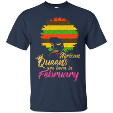 African Queens Are Born In February Birthday T-Shirt Women