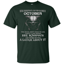 The Devil Don't Need To Ask - Born in November - Man T-shirt