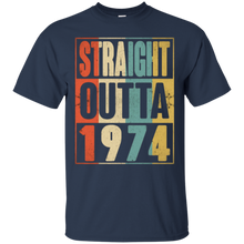 Straight Outta Retro USA 1974 43rd Birthday Gift 43 Vintage