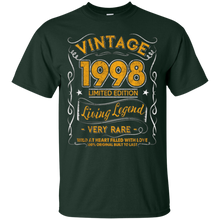 Vintage Born in 1998 19th Birthday 19 Years Old Awesome Gift