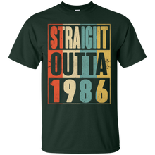 Straight Outta Retro USA 1986 31st Birthday Gift 31 Vintage