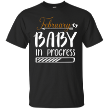 February baby in progress T-Shirts for New mothers