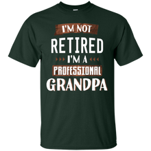 Mens I'm Not Retired I'm A Professional Grandpa Shirt Grandad