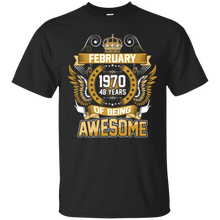February 1970 48th Birthday 48 Years Old Gift T-Shirt